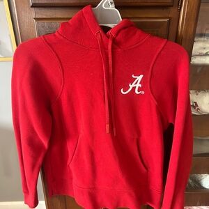 Alabama Script A Relaxed Fit Fleece Hoodie